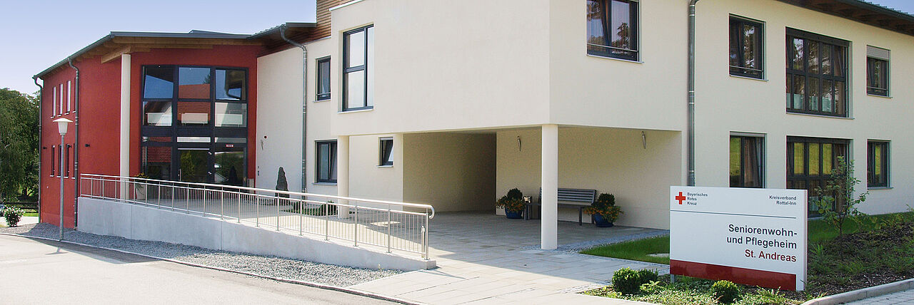 BRK Seniorenheim St.Andreas Wurmannsquick, Vorderansicht BRK Seniorenheim St.Andreas Wurmannsquick, Vorderansicht